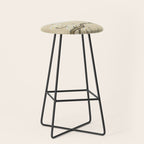 Plum blossoms, bird and the moon Type A (Minhwa: Korean traditional/folk art) Stool Gallery Image 1
