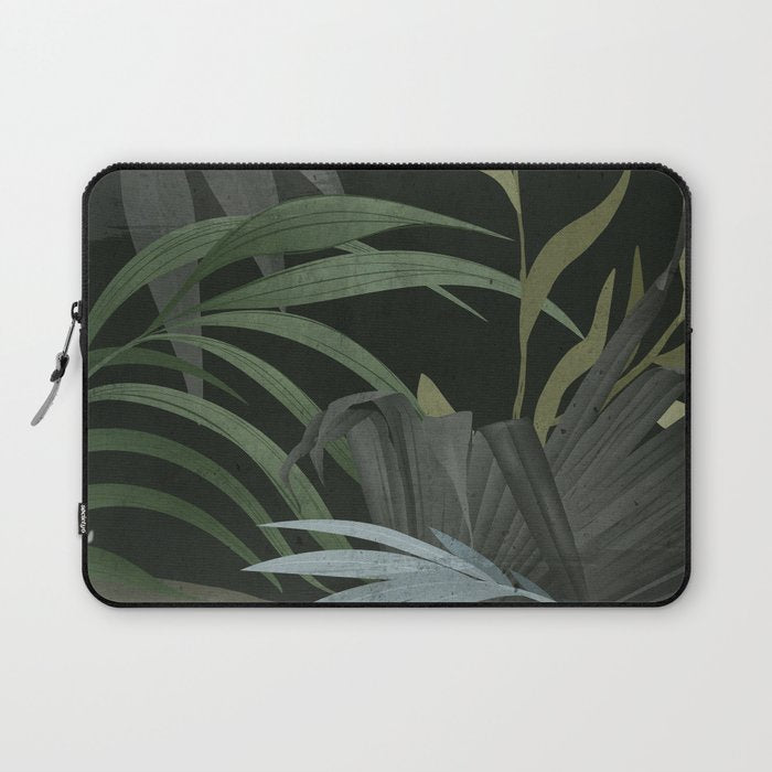 Night Tropical Jungle Laptop Sleeve Gallery Image 1