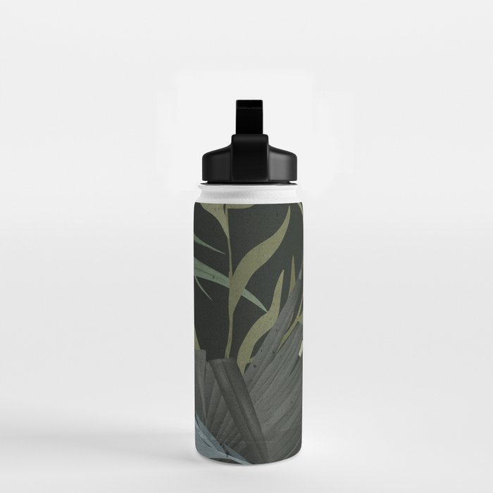 Night Tropical Jungle Water Bottle Gallery Image 2