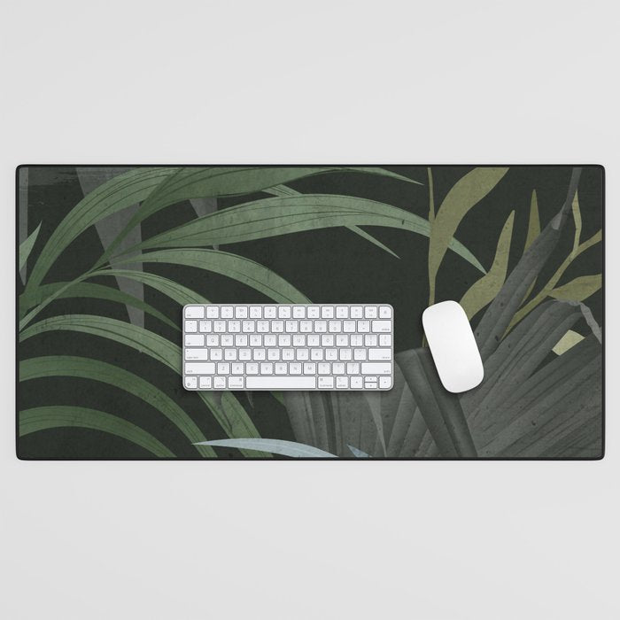 Night Tropical Jungle Desk Mat Gallery Image 1