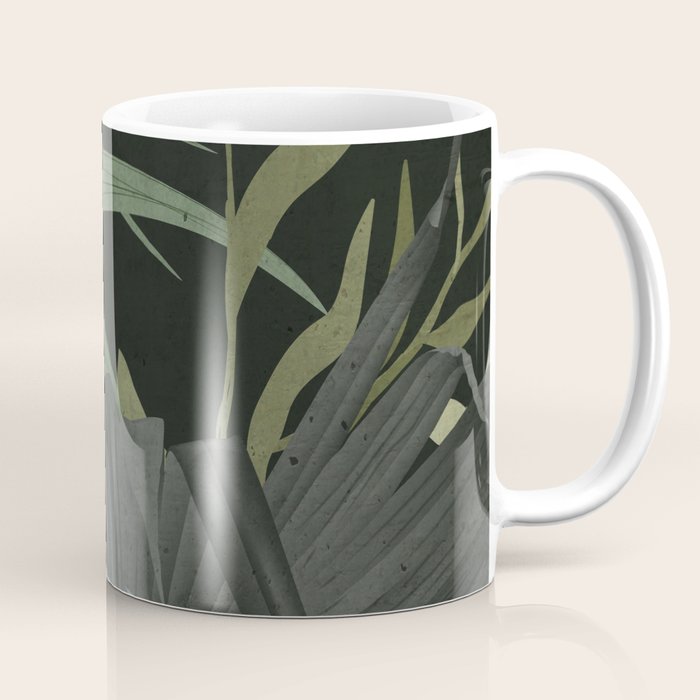 Night Tropical Jungle Coffee Mug Gallery Image 1