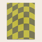 Wavy Chartreuse x Shaded Lichen Notebook Gallery Image 4