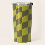 Wavy Chartreuse x Shaded Lichen Travel Mug Gallery Image 2