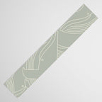 Minimalist Blue Whale Table Runner Gallery Image 3