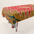 Detail of Shakhrisyabz Suzani Floral Textile Tablecloth Gallery Image 1