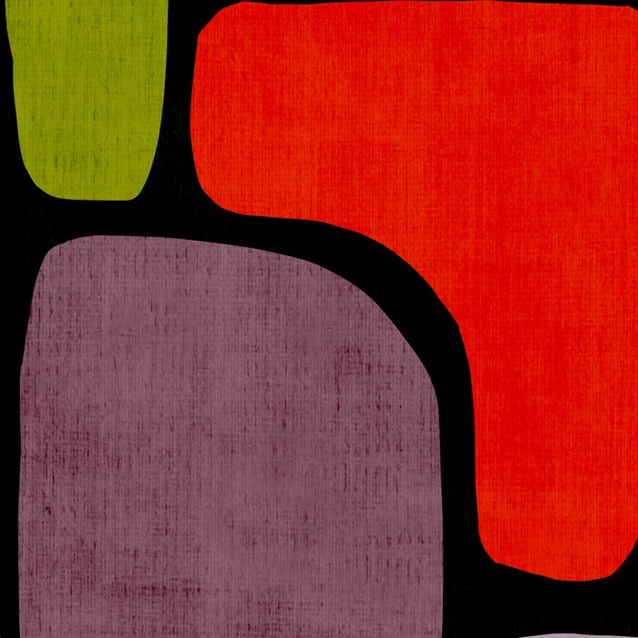 Black & Colorful Shapes Modern I Coffee Mug Gallery Image 2