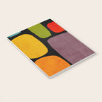 Black & Colorful Shapes Modern I Notebook Gallery Image 3