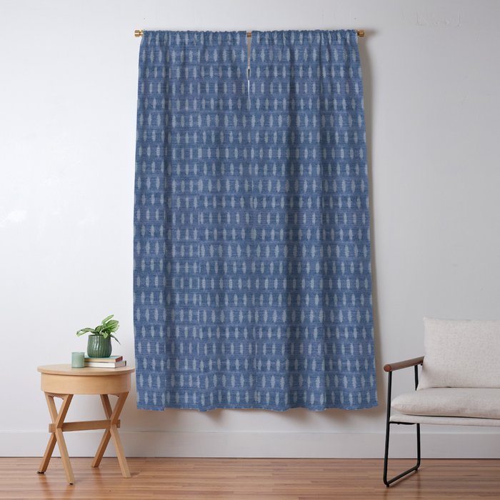 PETRA BOHO DENIM Window Curtain Gallery Image 5