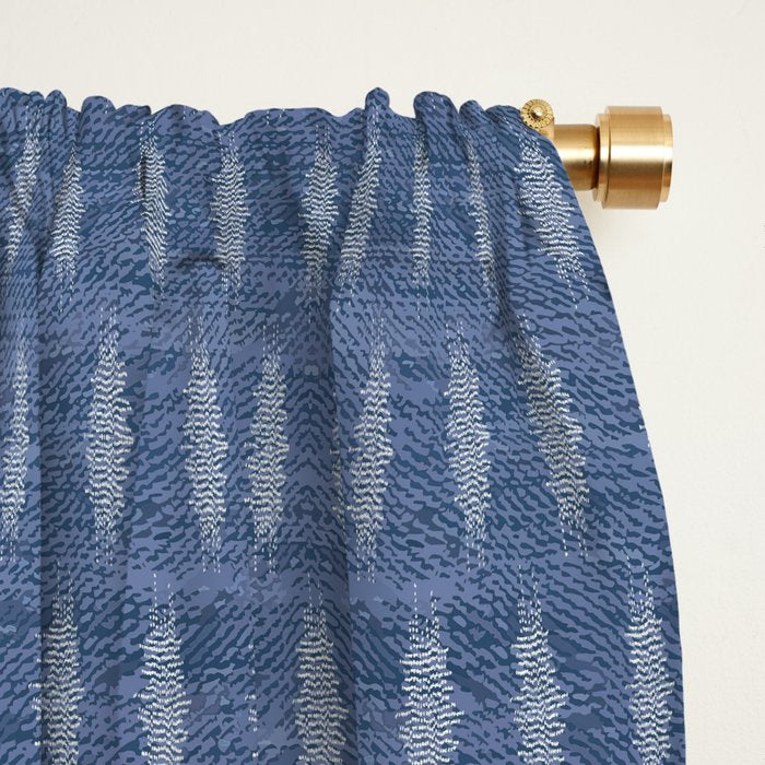 PETRA BOHO DENIM Window Curtain Gallery Image 2