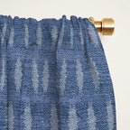 PETRA BOHO DENIM Window Curtain Gallery Image 2