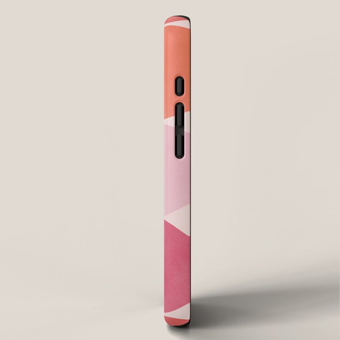 Playful Red and Pink Dots iPhone Case Gallery Image 2