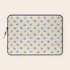 Colorful toy house city pattern Laptop Sleeve Gallery Image 1