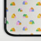Colorful toy house city pattern Laptop Sleeve Gallery Image 3
