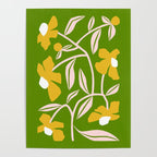 Yellow Flower Vine Poster Gallery Image 4