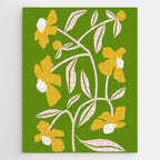 Yellow Flower Vine Jigsaw Puzzle Gallery Image 1