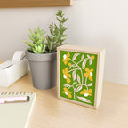 Yellow Flower Vine Mini Art Print Gallery Image 2