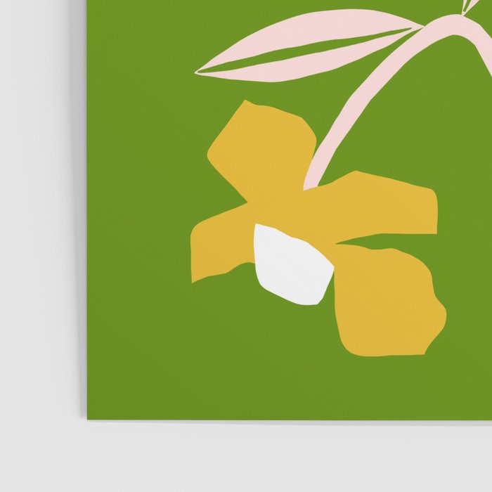 Yellow Flower Vine Poster Gallery Image 3