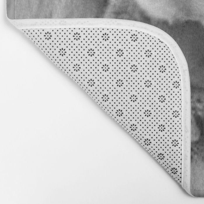 Even Lions Have Bad Days - The Lion Sleeps Tonight black and white photograph  Bath Mat Gallery Image 2