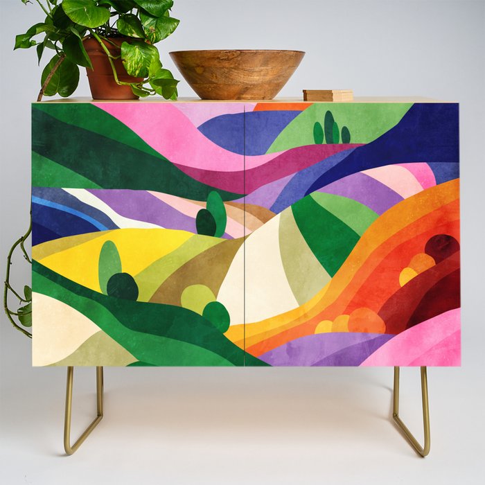Blooming fields Credenza Gallery Image 1