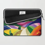 Blooming fields Laptop Sleeve Gallery Image 2