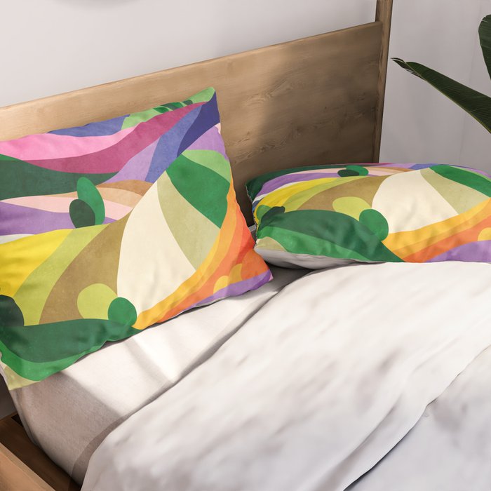 Blooming fields Pillow Sham Gallery Image 2