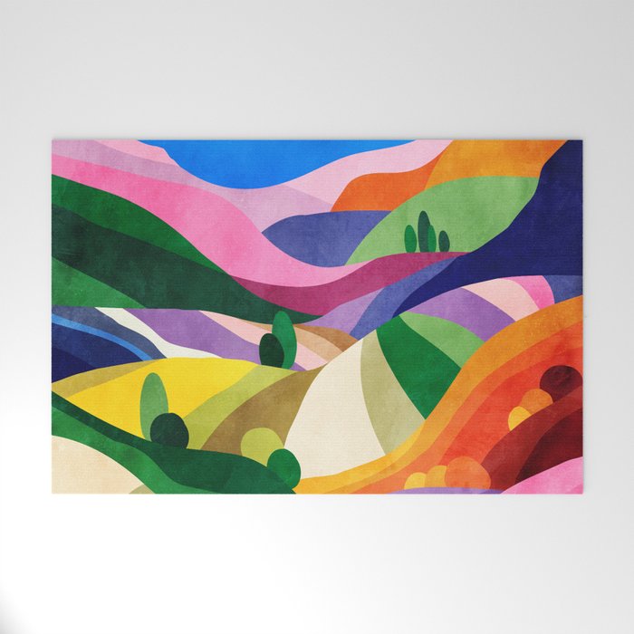 Blooming fields Welcome Mat Gallery Image 1