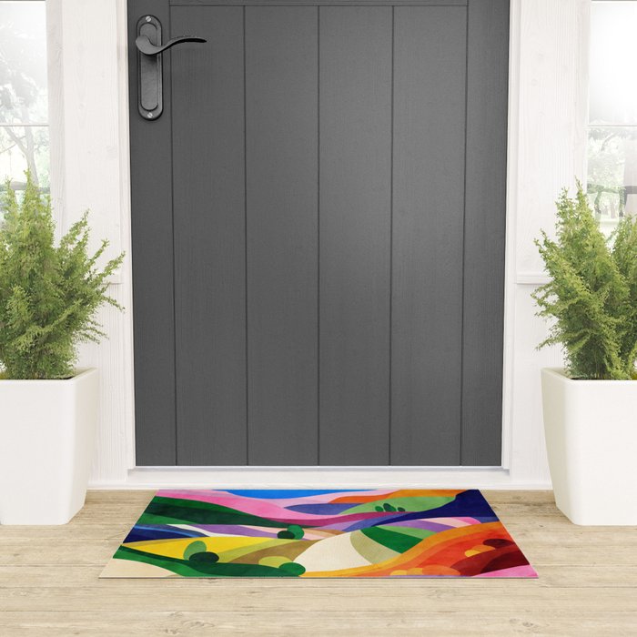 Blooming fields Welcome Mat Gallery Image 3