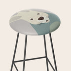 Whimsy Kangaroo, Animal Portrait Stool Gallery Image 2