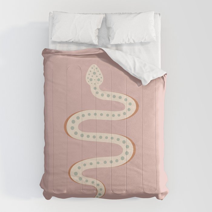 Minimal Snake XXXVIII Comforter Gallery Image 1