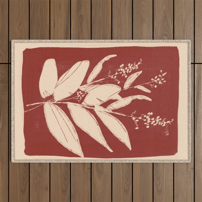 minimal plant 74 Outdoor Rug Gallery Image 1