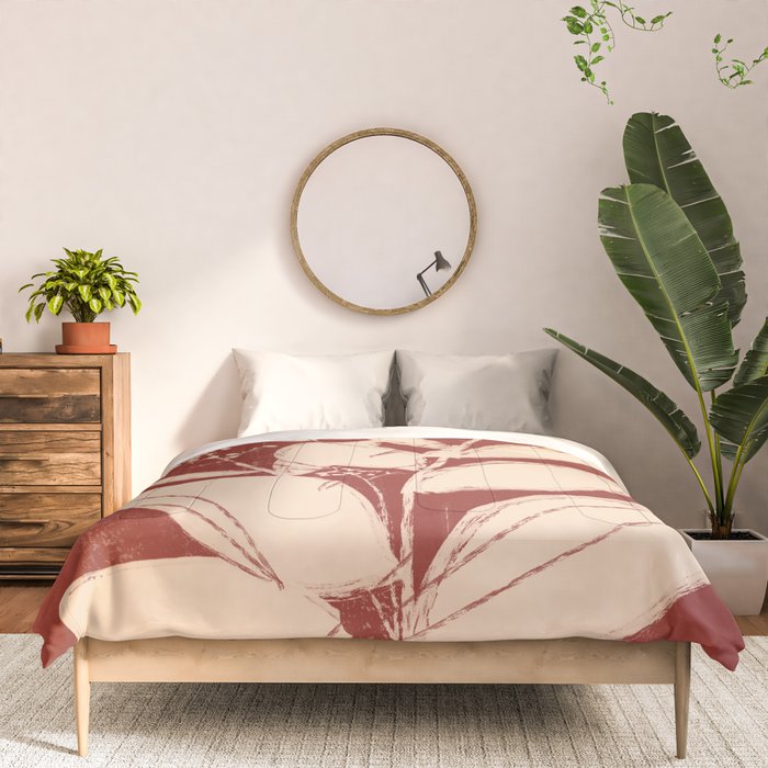 minimal plant 74 Comforter Gallery Image 3