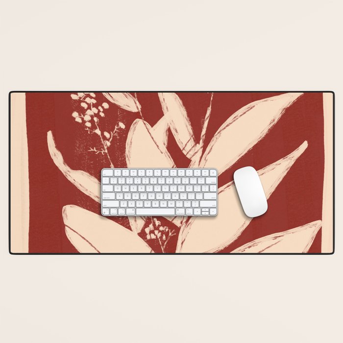 minimal plant 74 Desk Mat Gallery Image 1