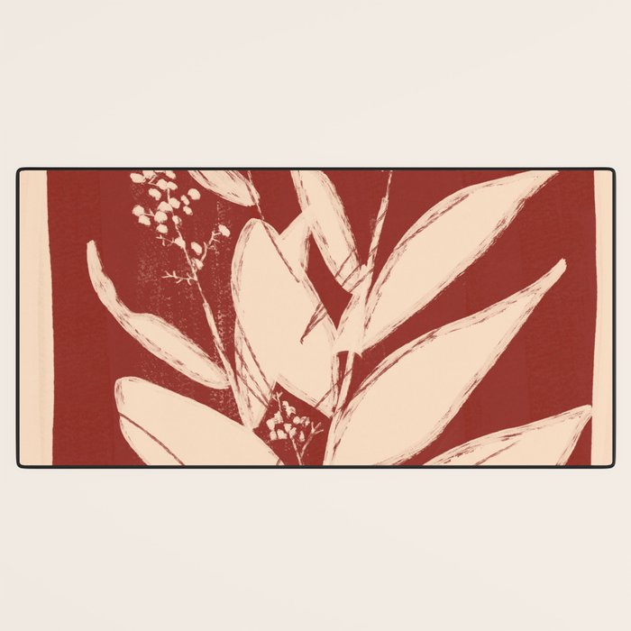 minimal plant 74 Desk Mat Gallery Image 3