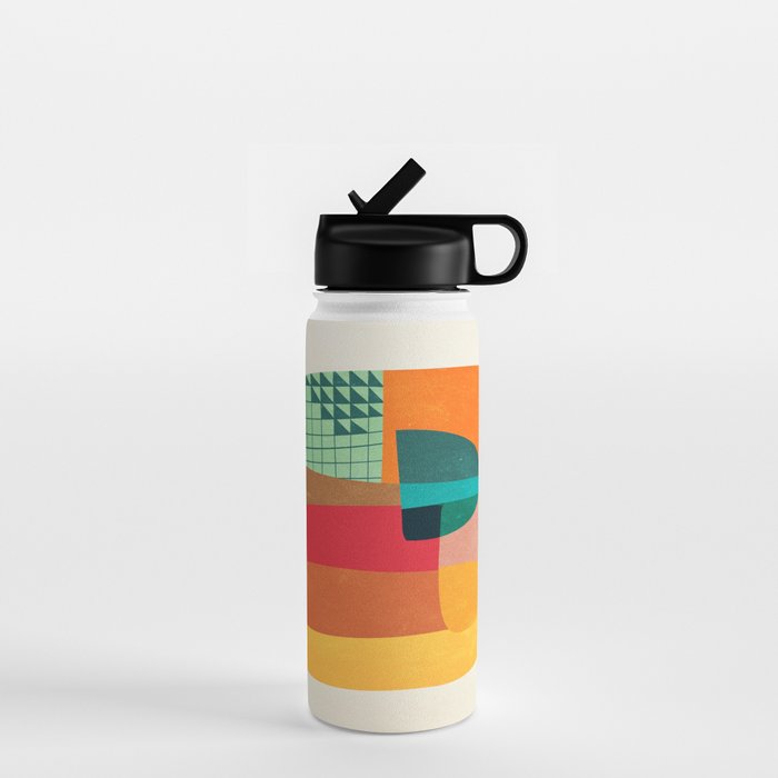 Art Pills: Mid-Century Edition Water Bottle Gallery Image 1