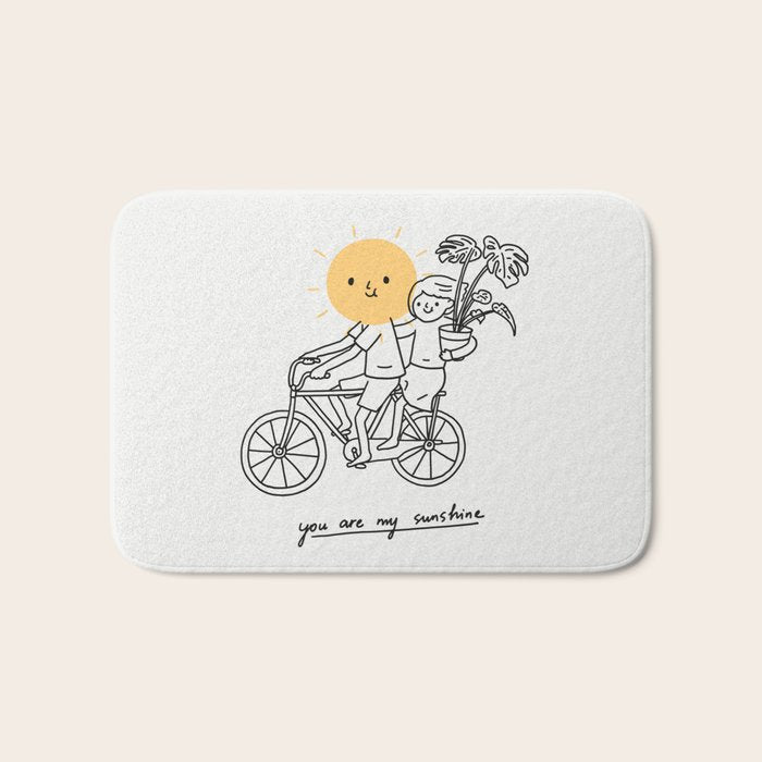 You are my sunshine 2 Bath Mat Gallery Image 1