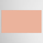Solid Whipped Peach Tablecloth Gallery Image 2