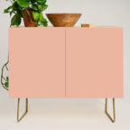 Solid Whipped Peach Credenza Gallery Image 1