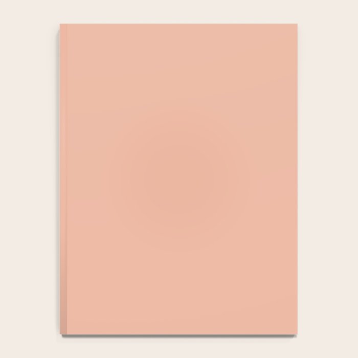 Solid Whipped Peach Notebook Gallery Image 4