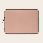 Solid Whipped Peach Laptop Sleeve Gallery Image 1