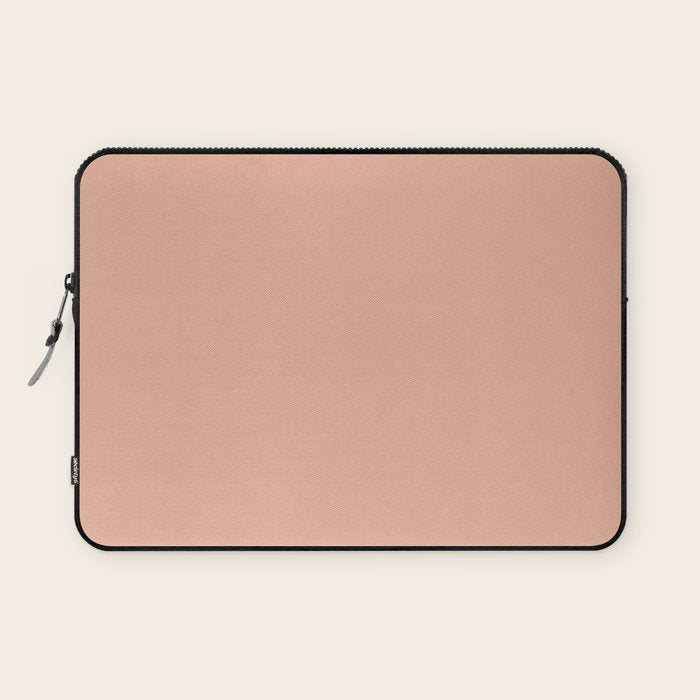 Solid Whipped Peach Laptop Sleeve Gallery Image 1