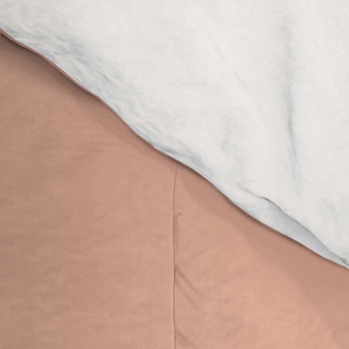 Solid Whipped Peach Comforter Gallery Image 4