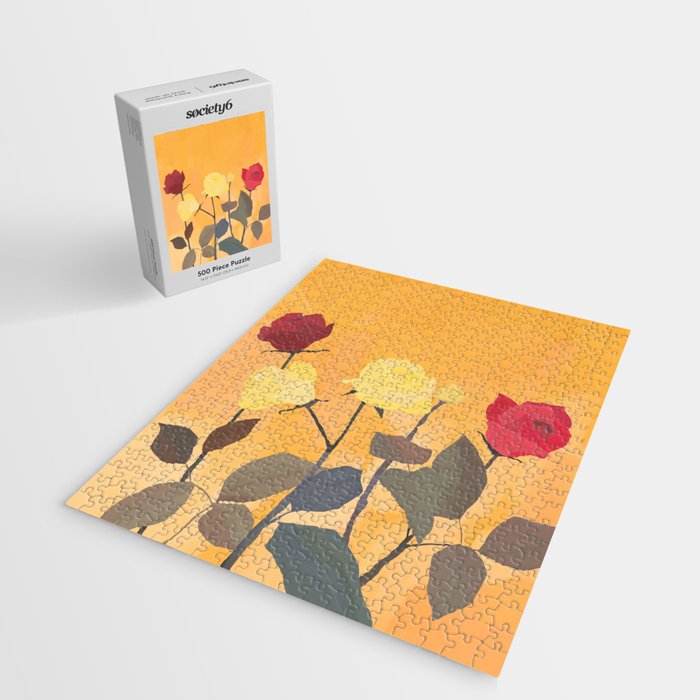 Red and Yellow Roses 2 Jigsaw Puzzle Gallery Image 2