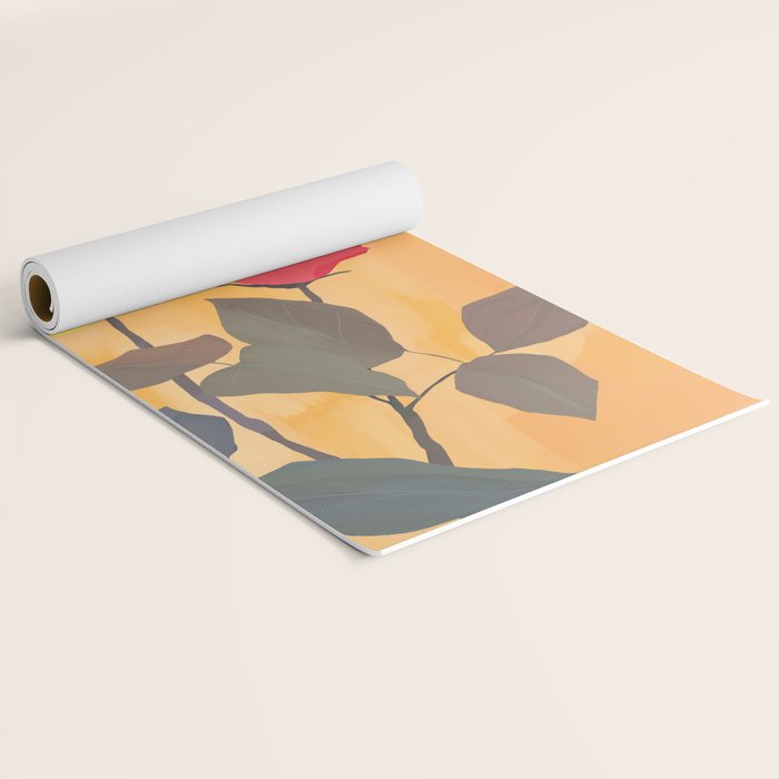 Red and Yellow Roses 2 Yoga Mat Gallery Image 2