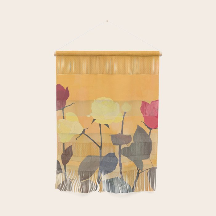 Red and Yellow Roses 2 Wall Hanging Gallery Image 1