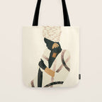 African Woman 2 Tote Bag Gallery Image 1