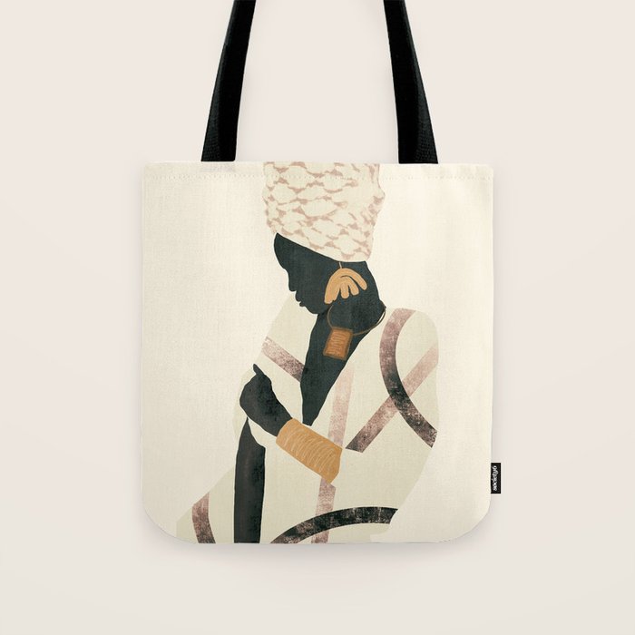 African Woman 2 Tote Bag Gallery Image 1