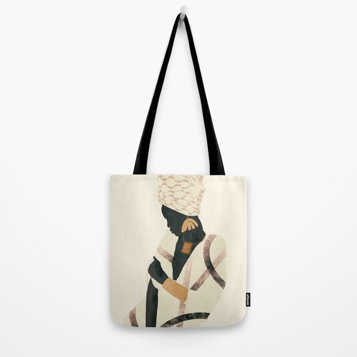 African Woman 2 Tote Bag Gallery Image 2