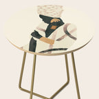 African Woman 2 Side Table Gallery Image 2