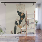 African Woman 2 Wall Mural Gallery Image 1