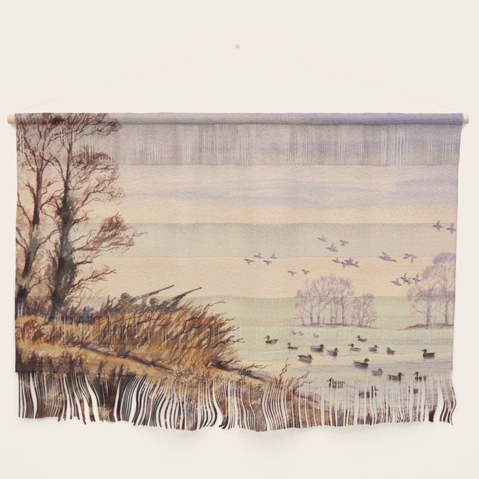Duck Hunting Times Wall Hanging Gallery Image 1